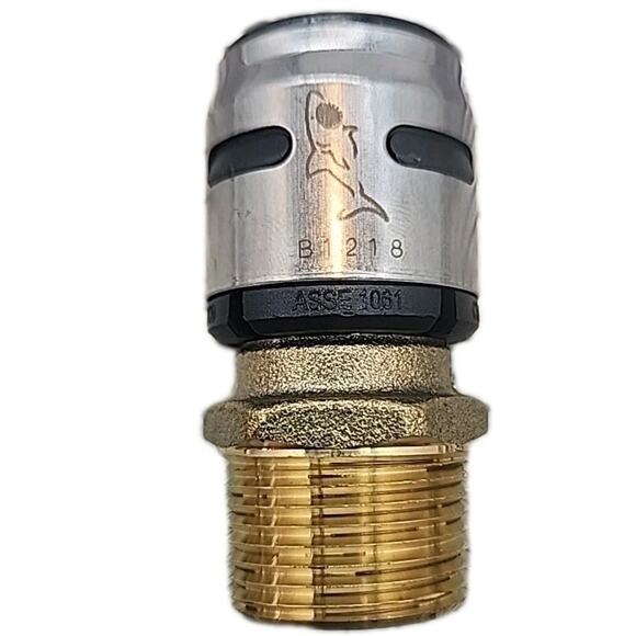 SharkBite EvoPEX 3/4"x 3/4" MNPT Male Adapter 2Packs of 2ct ea. [99] - Picture 1 of 14